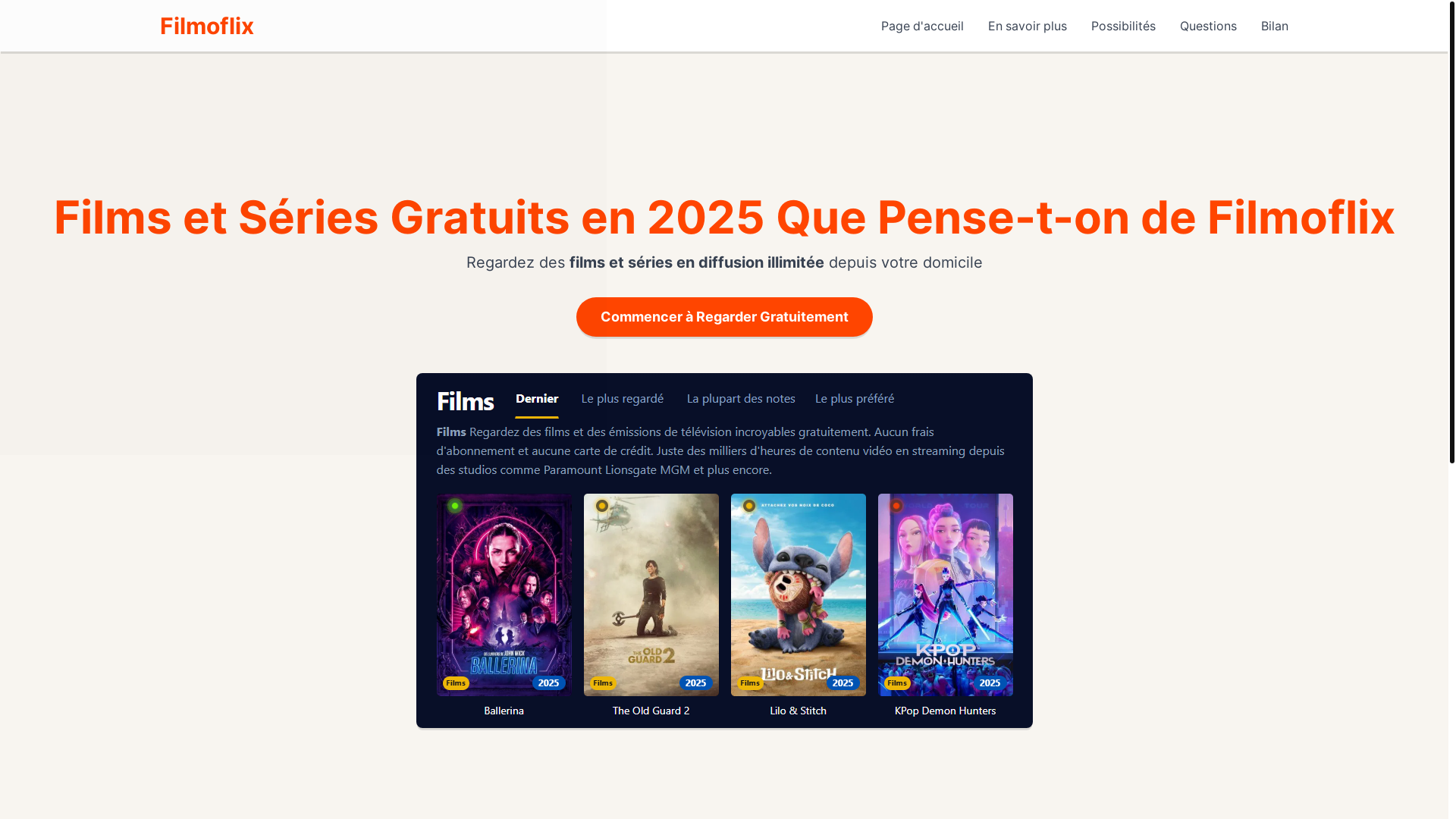 website screenshot of https://filmoflix-ihno.pages.dev/