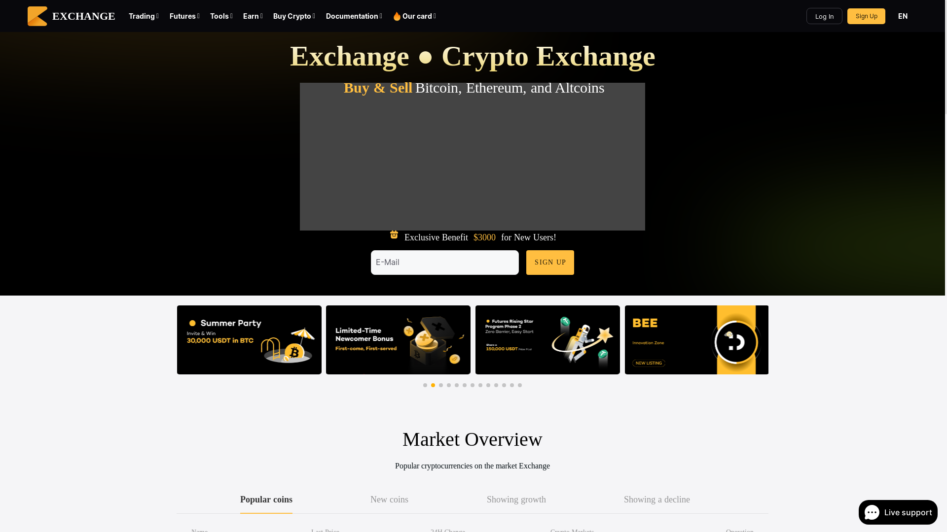 website screenshot of https://bitevolution.biz/