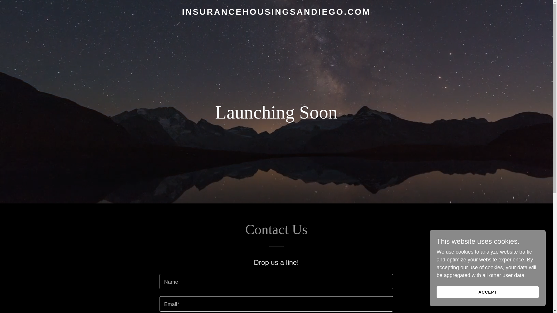website screenshot of https://insurancehousingsandiego.com/