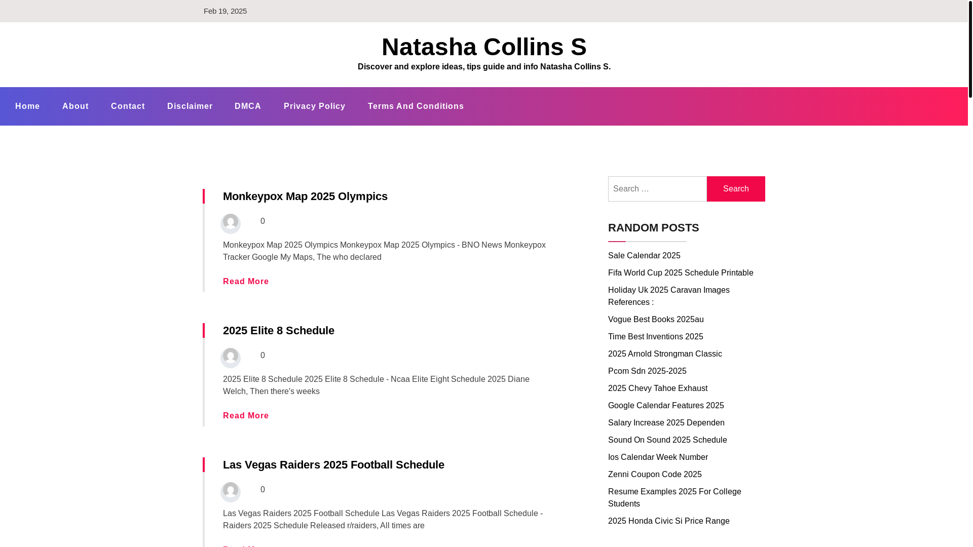 website screenshot of https://natashacollinss.pages.dev/