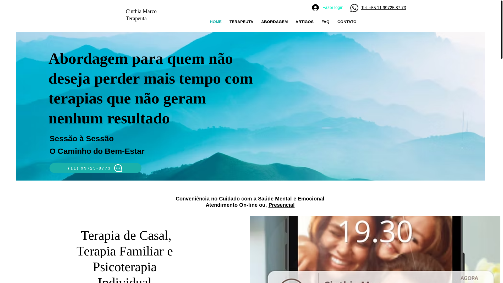 website screenshot of https://terapeutadecasalsp.com.br/