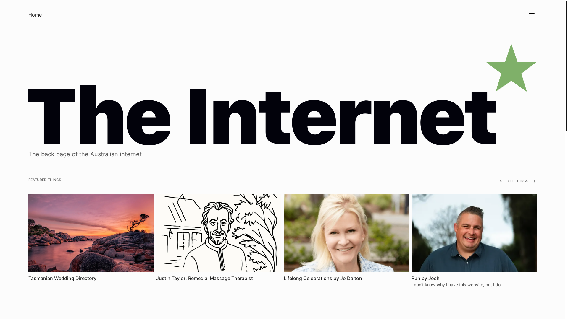 website screenshot of https://theinternet.pages.dev/
