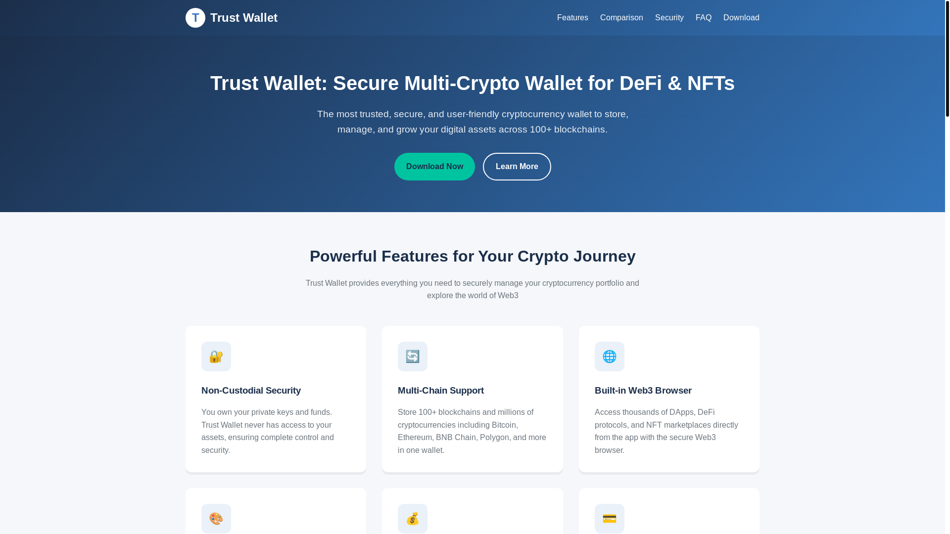 website screenshot of https://wallet--ledgr-trst.pages.dev/