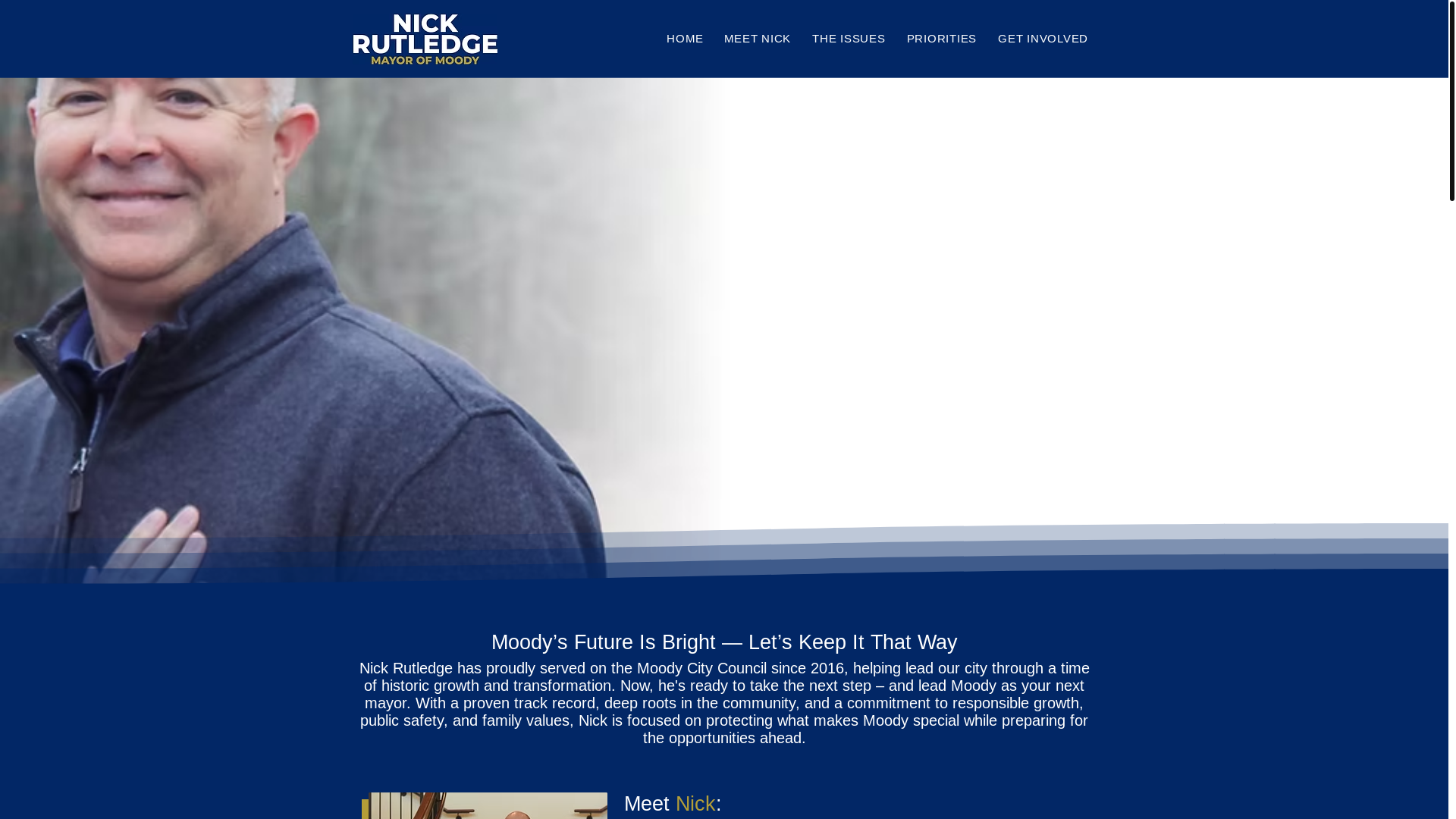 website screenshot of https://nickrutledge.com/