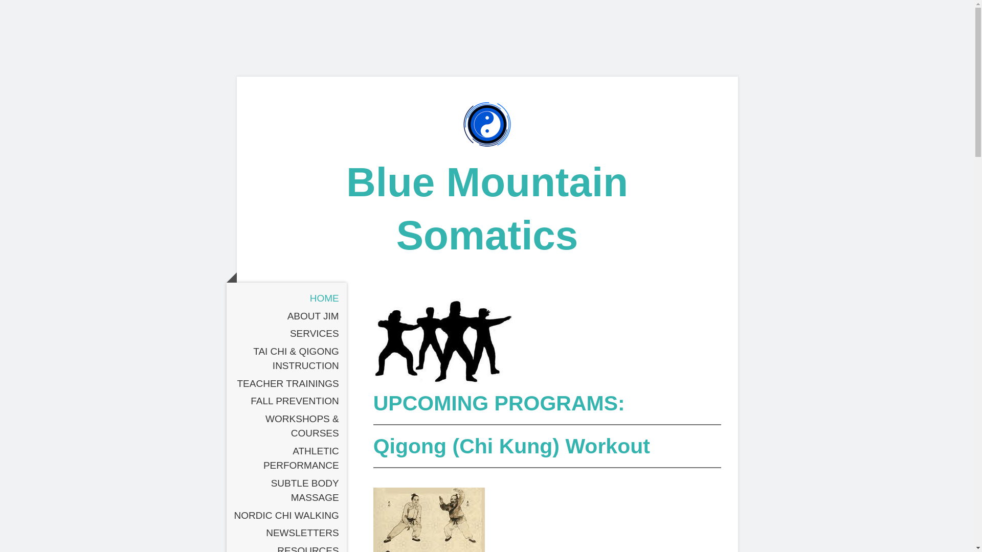 website screenshot of https://bluemountainsomatics.com/