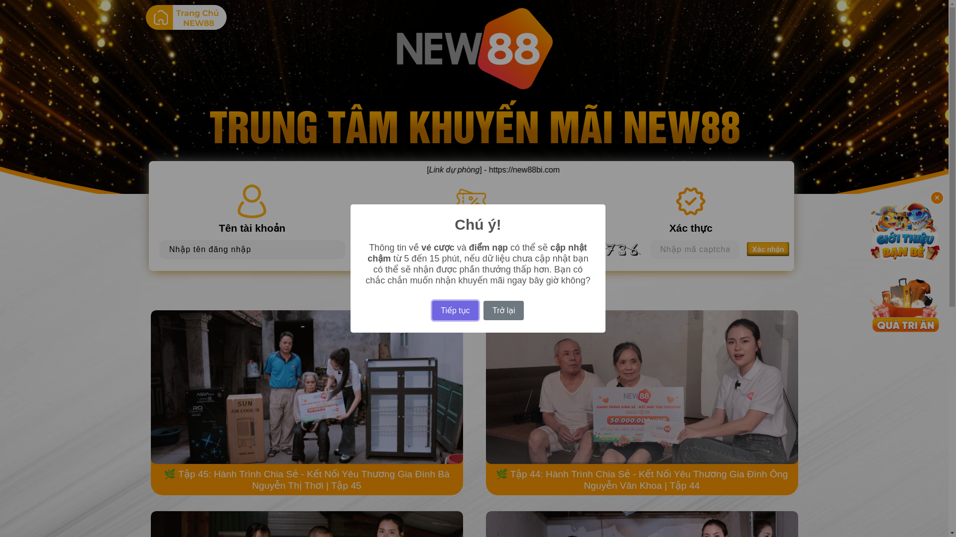 website screenshot of https://khuyenmai-new88.pages.dev/