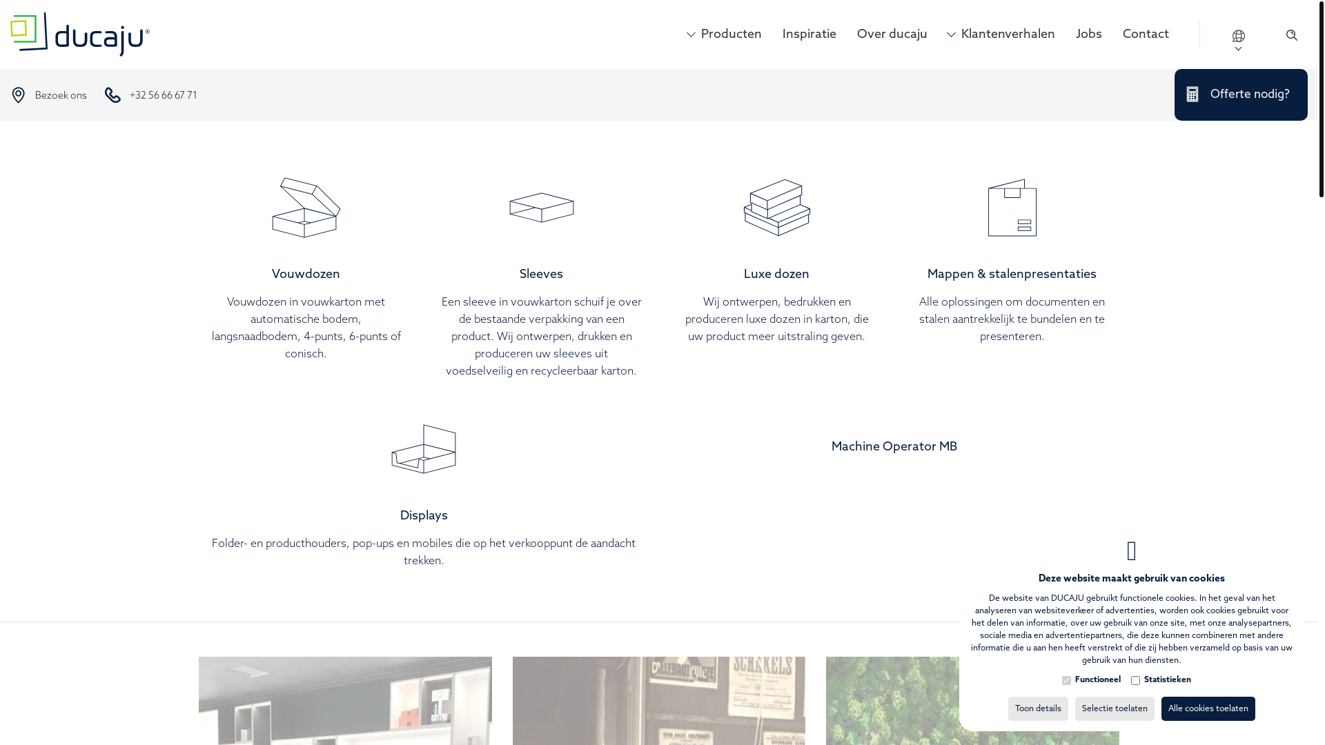 website screenshot of https://ducajuteam.pro/