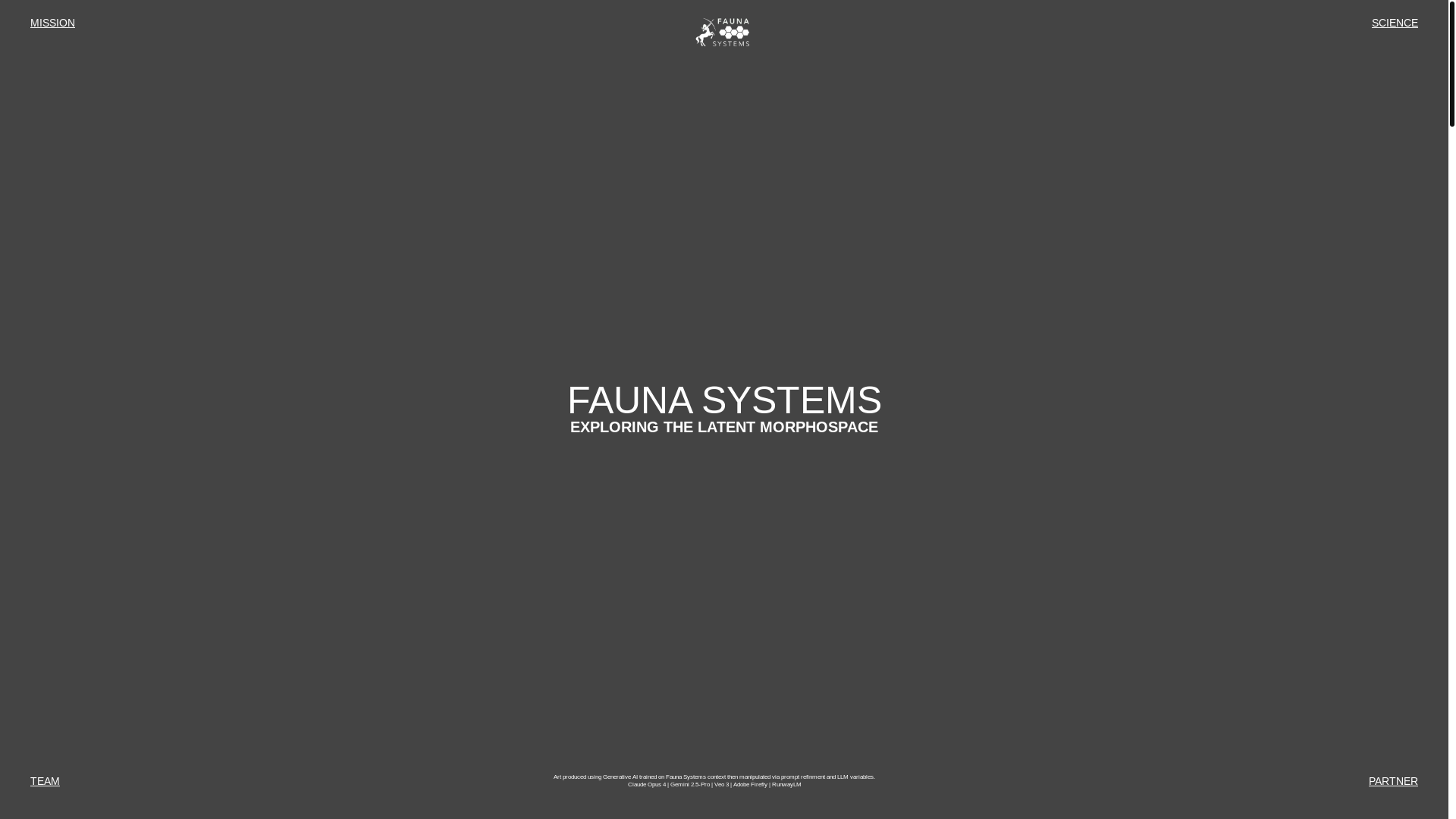 website screenshot of https://fauna-systems.pages.dev/