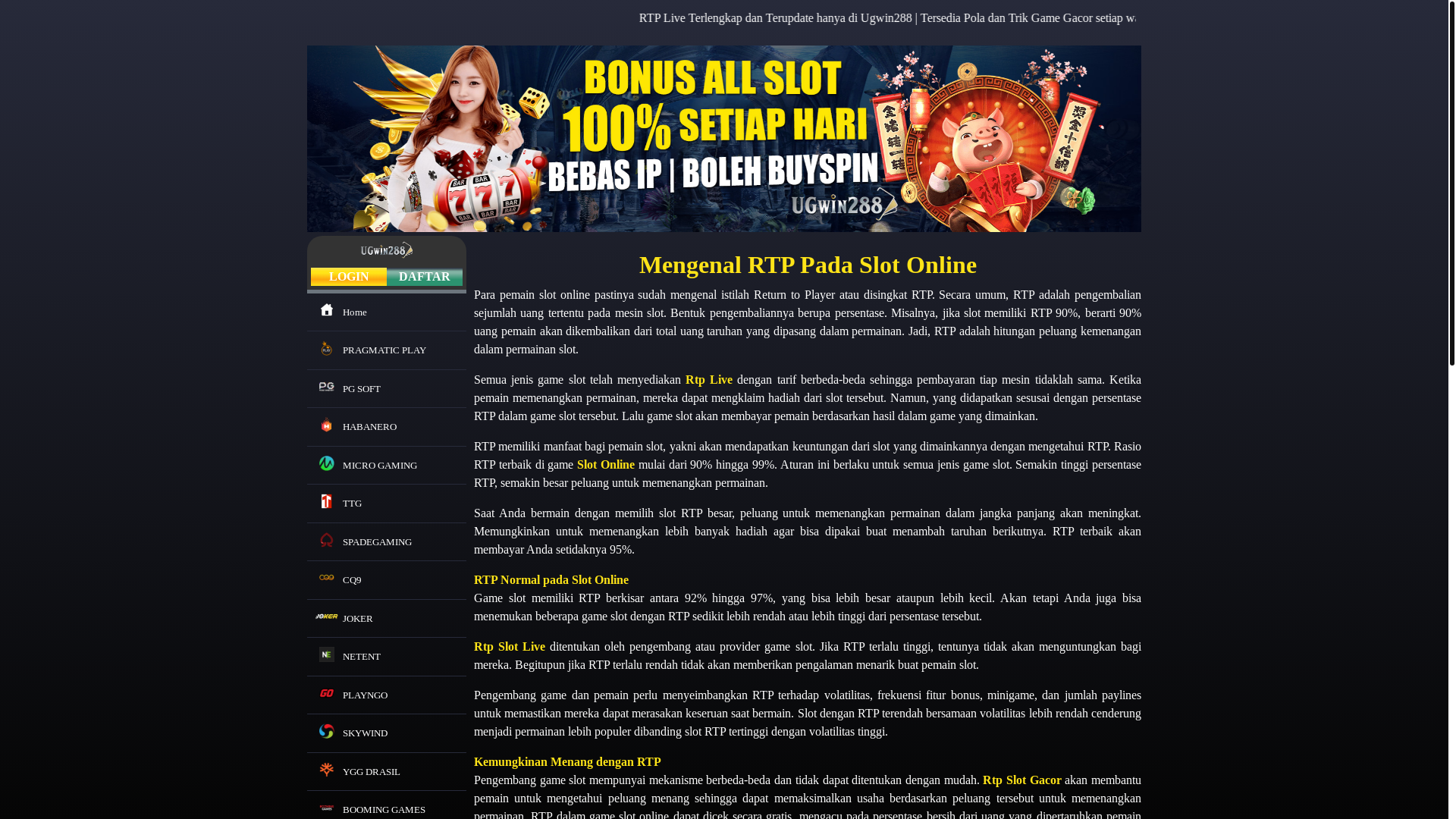 website screenshot of https://terusmeneruswin.site/