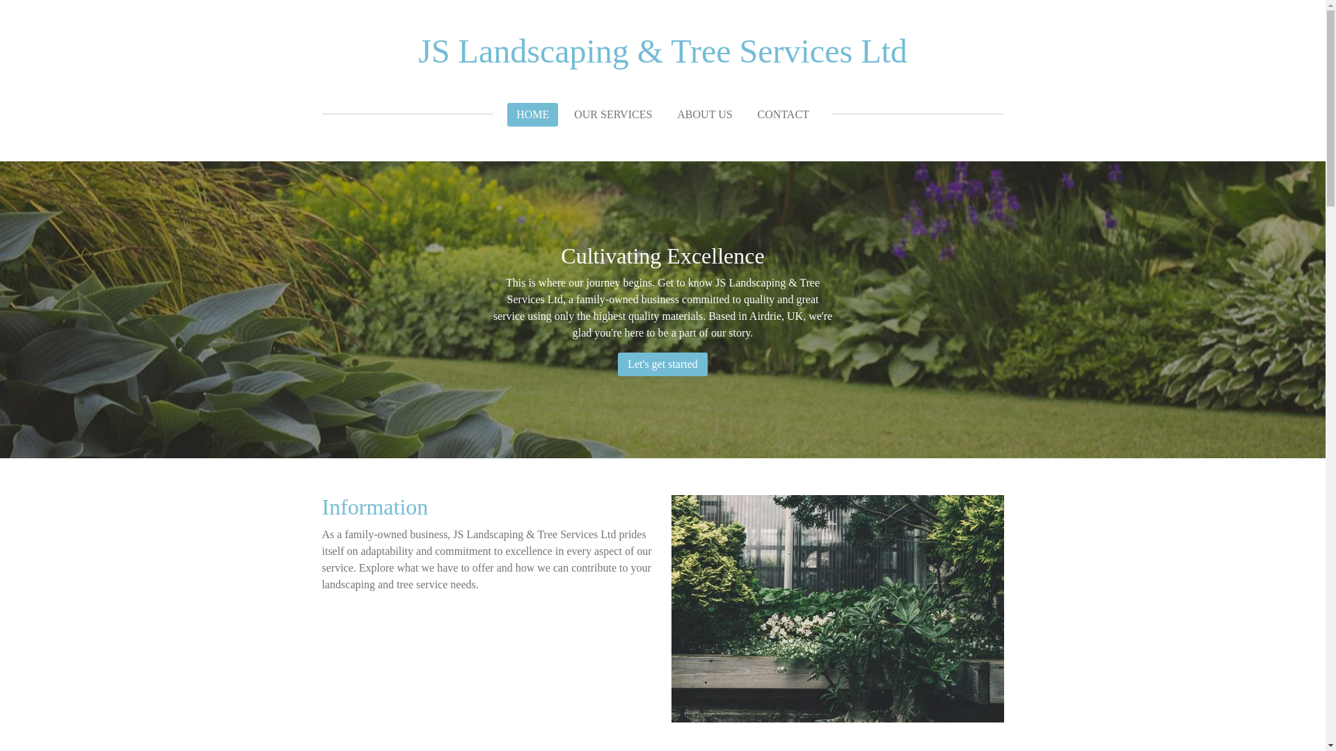 website screenshot of https://jslandscapingtreeservicesltd.com/