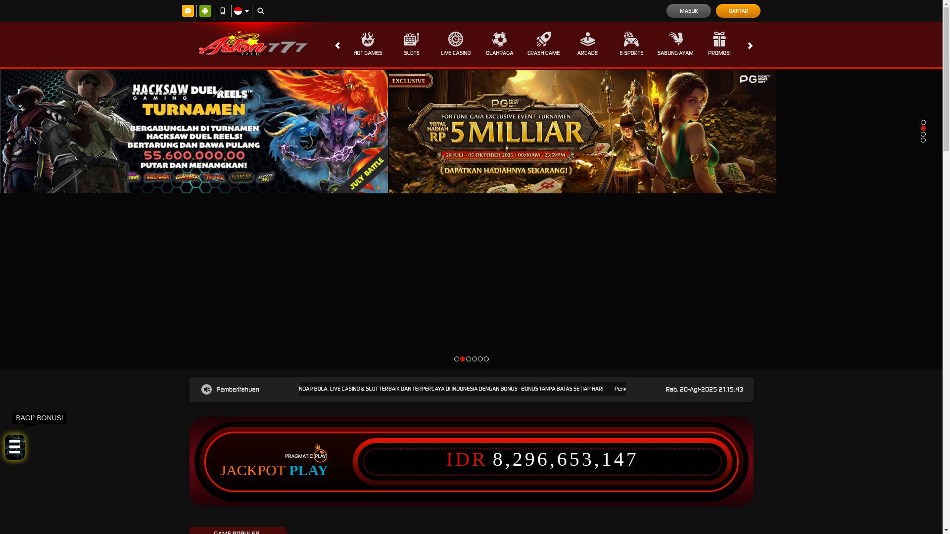 website screenshot of https://aston777-1690lkr.store/
