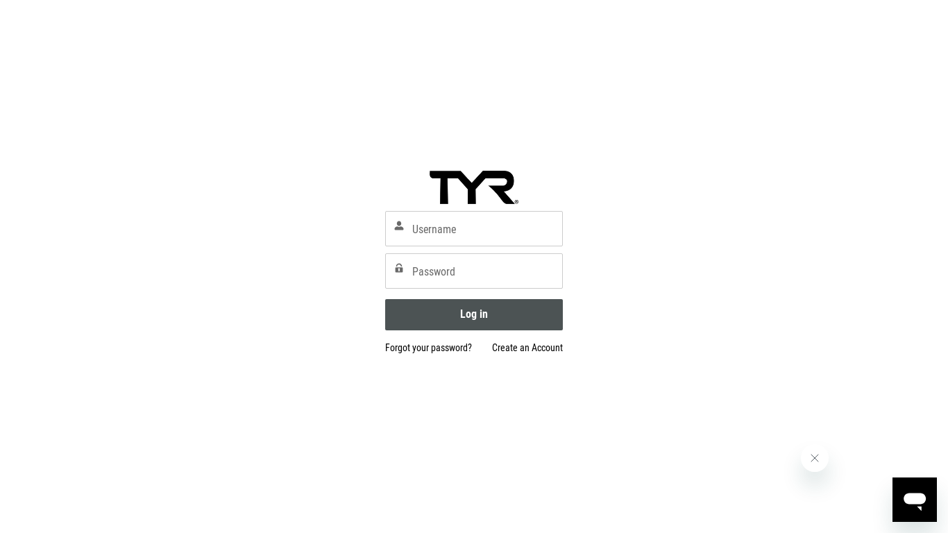 website screenshot of https://www.tyrstores.com/