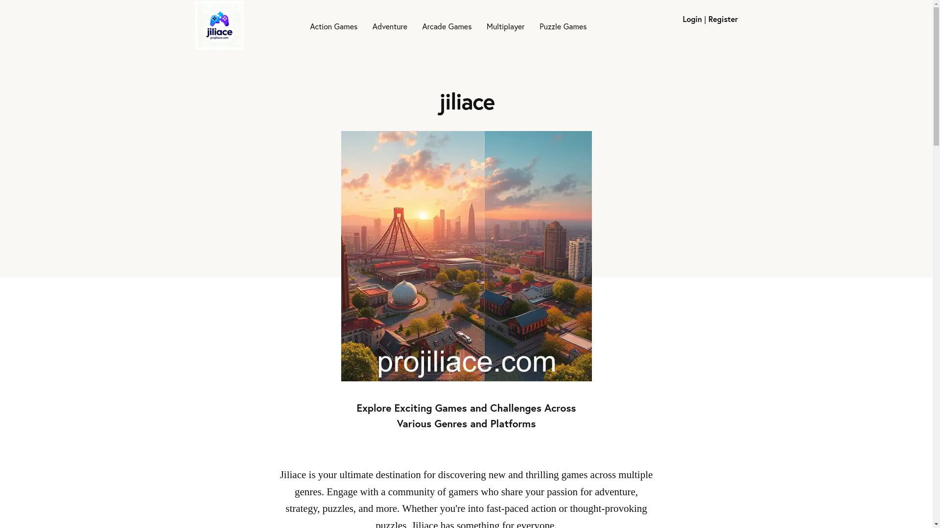 website screenshot of https://projiliace.com/