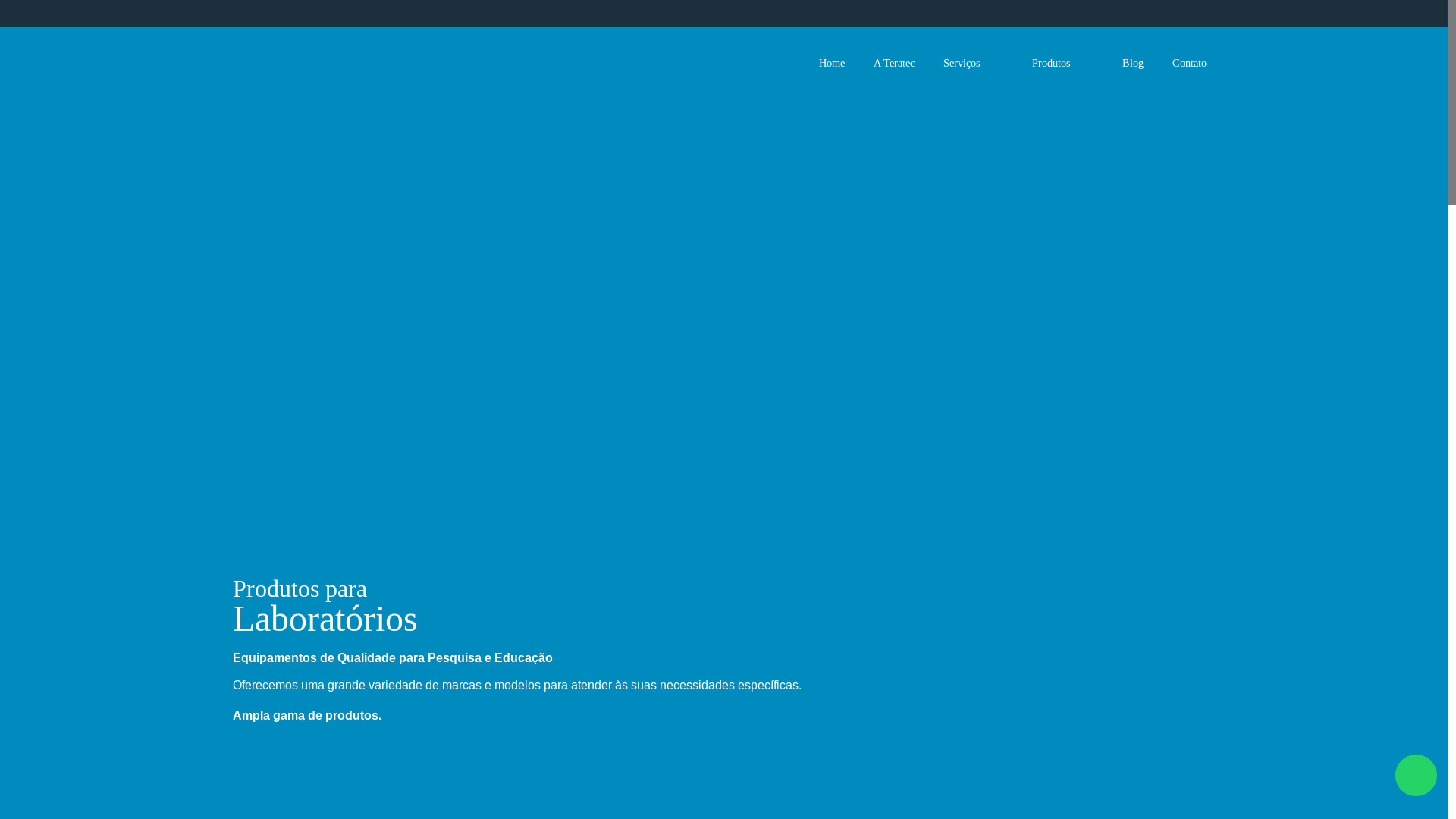 website screenshot of https://lojateratec.com.br/