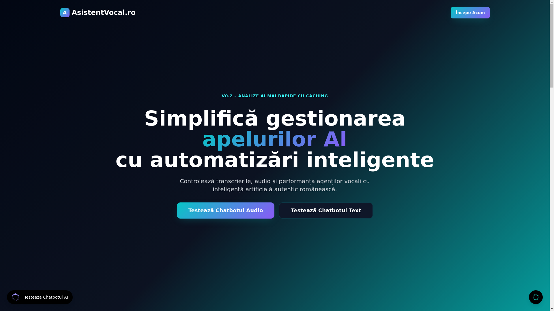 website screenshot of https://asistent-voce-romana.pages.dev/