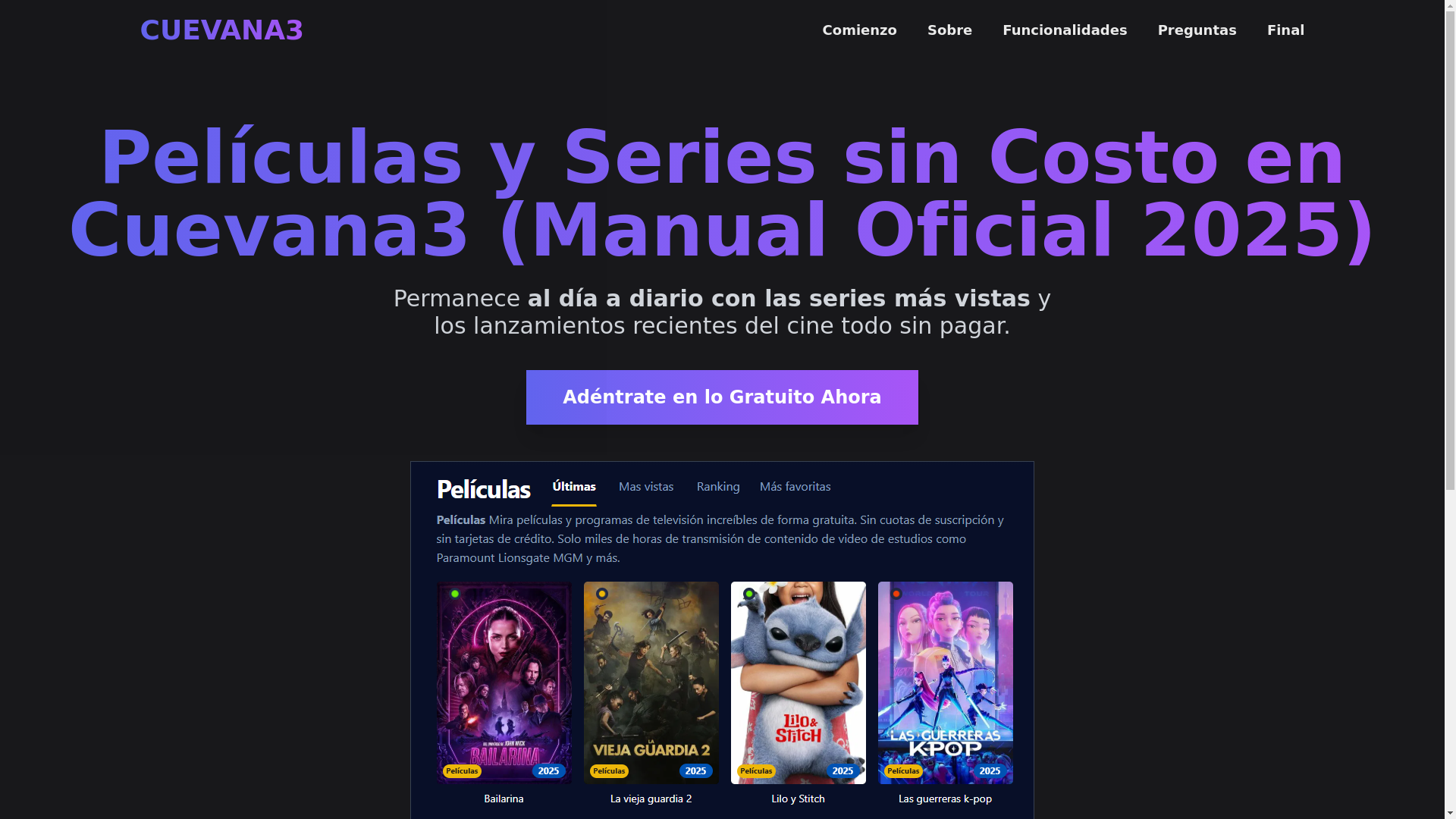 website screenshot of https://cuevana3-7bx3.pages.dev/