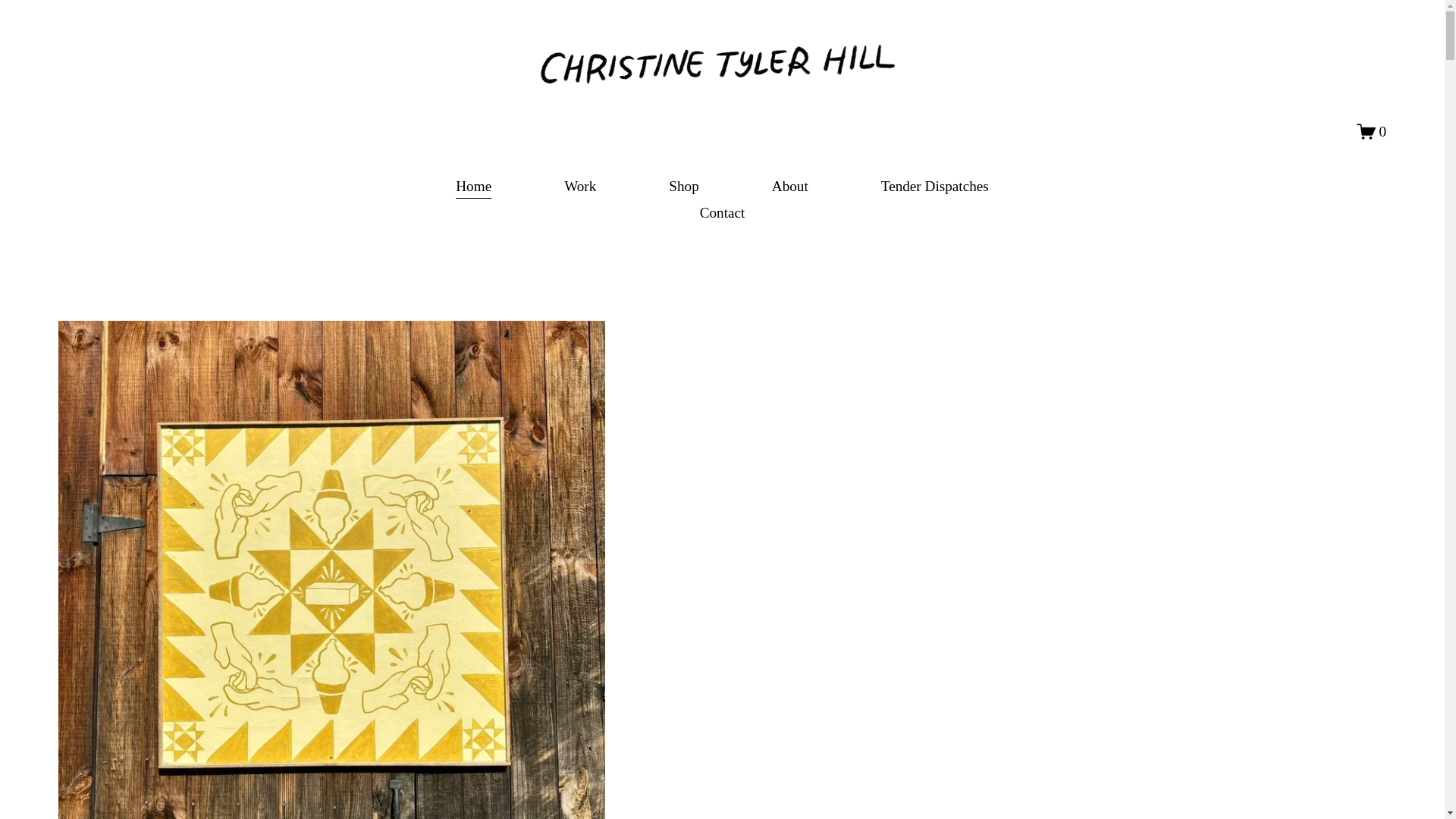 website screenshot of https://christinetylerhill.com/
