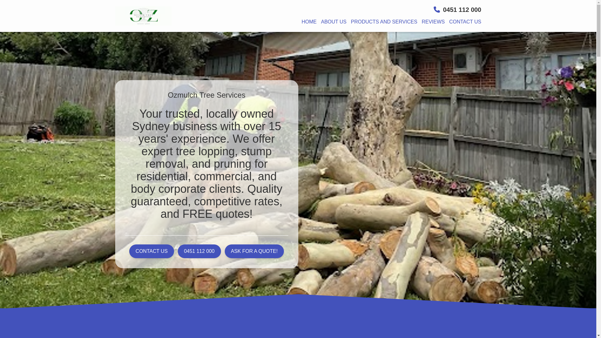 website screenshot of https://proximity-ozmulchtreeserv-6887b8e02f1f.pages.dev/