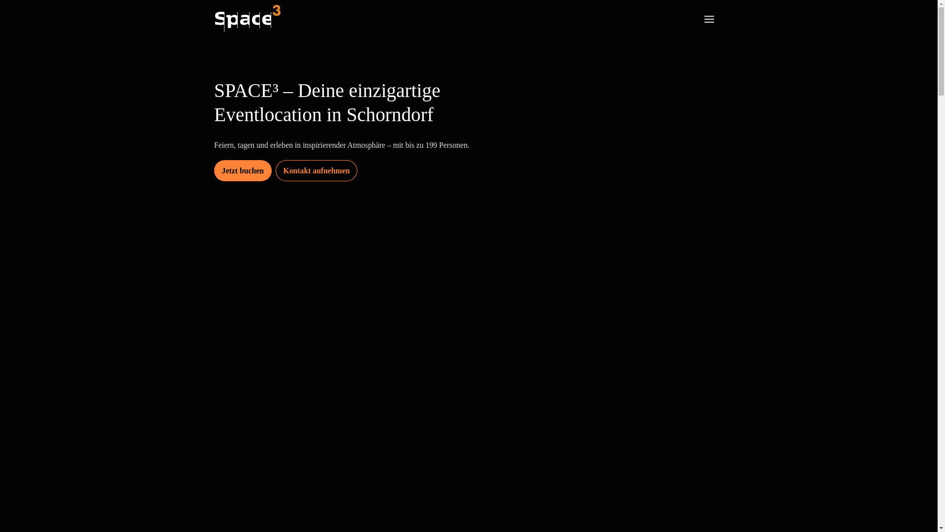 website screenshot of https://space3eventlocation.de/