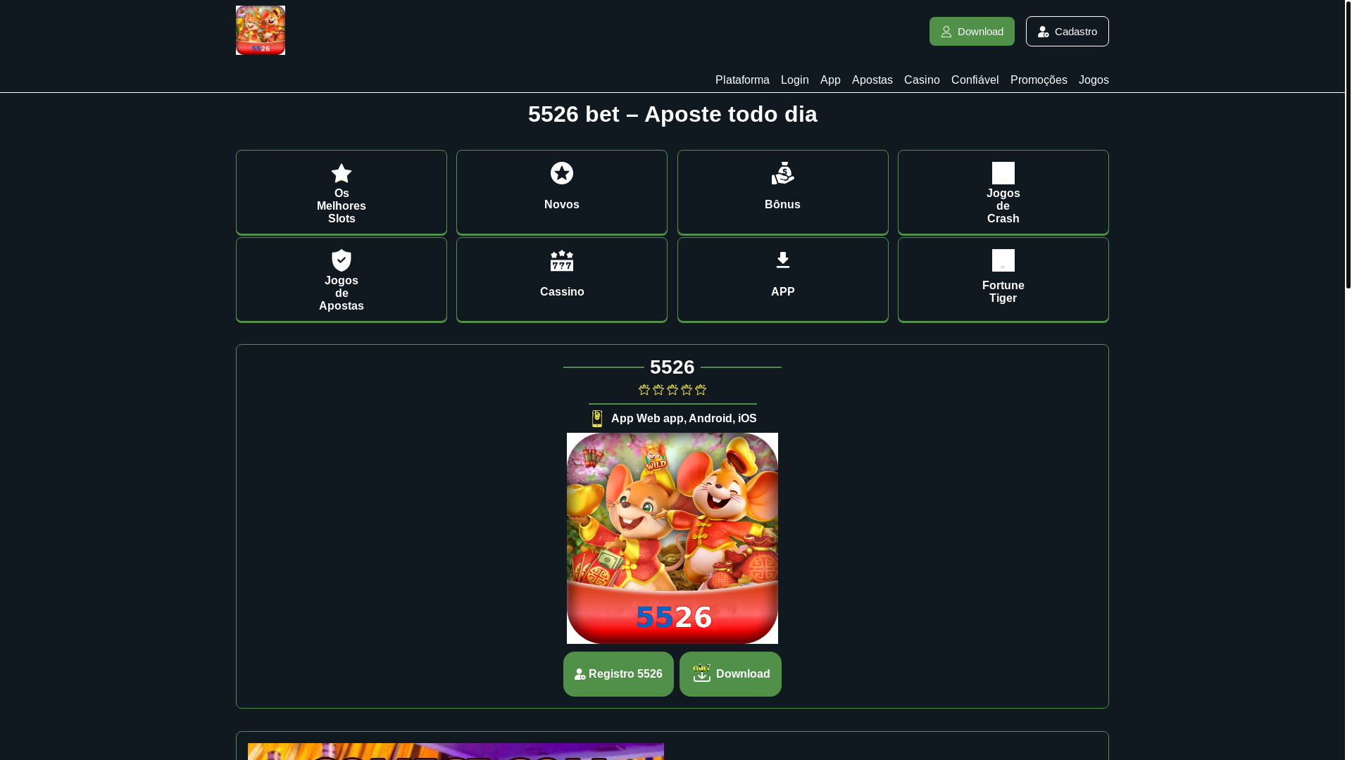 website screenshot of https://5526-plataforma.com/