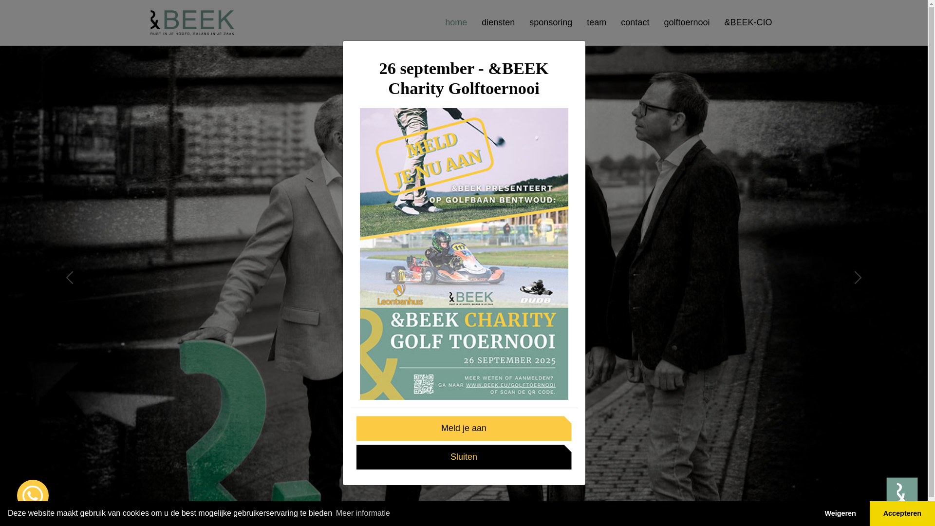 website screenshot of https://beek-consultancy.com/