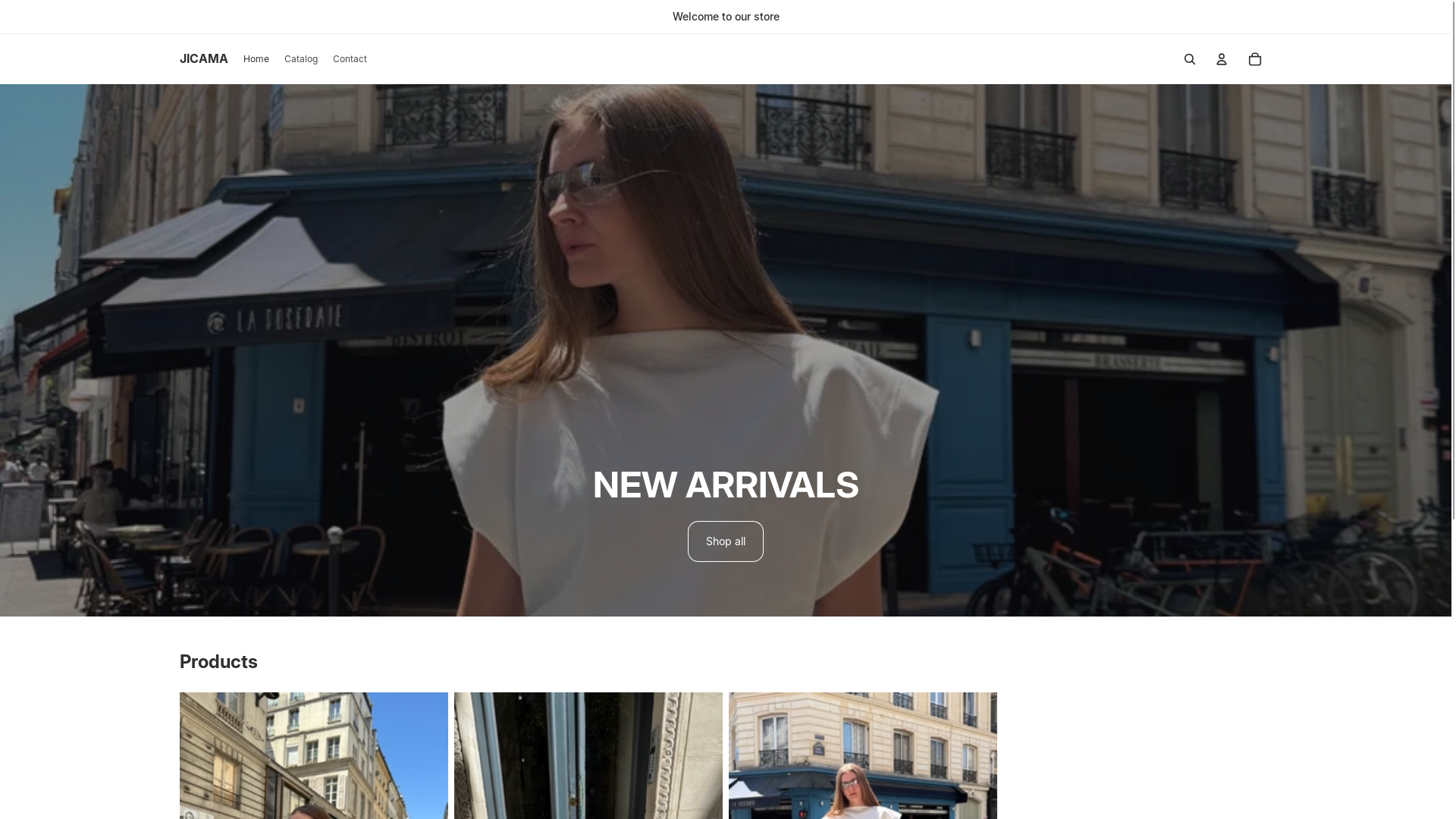 website screenshot of https://jicamastudios.com.au/