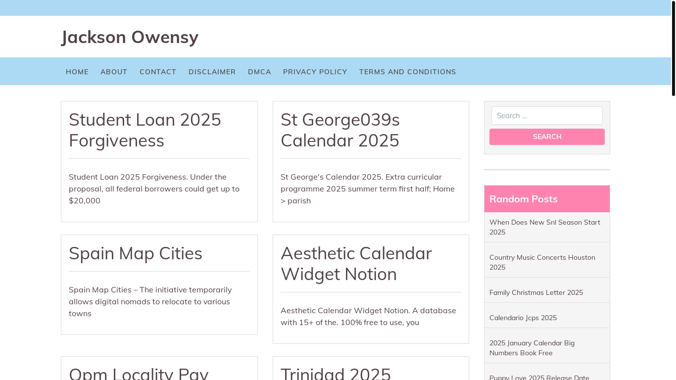 website screenshot of https://jacksonowensy.pages.dev/