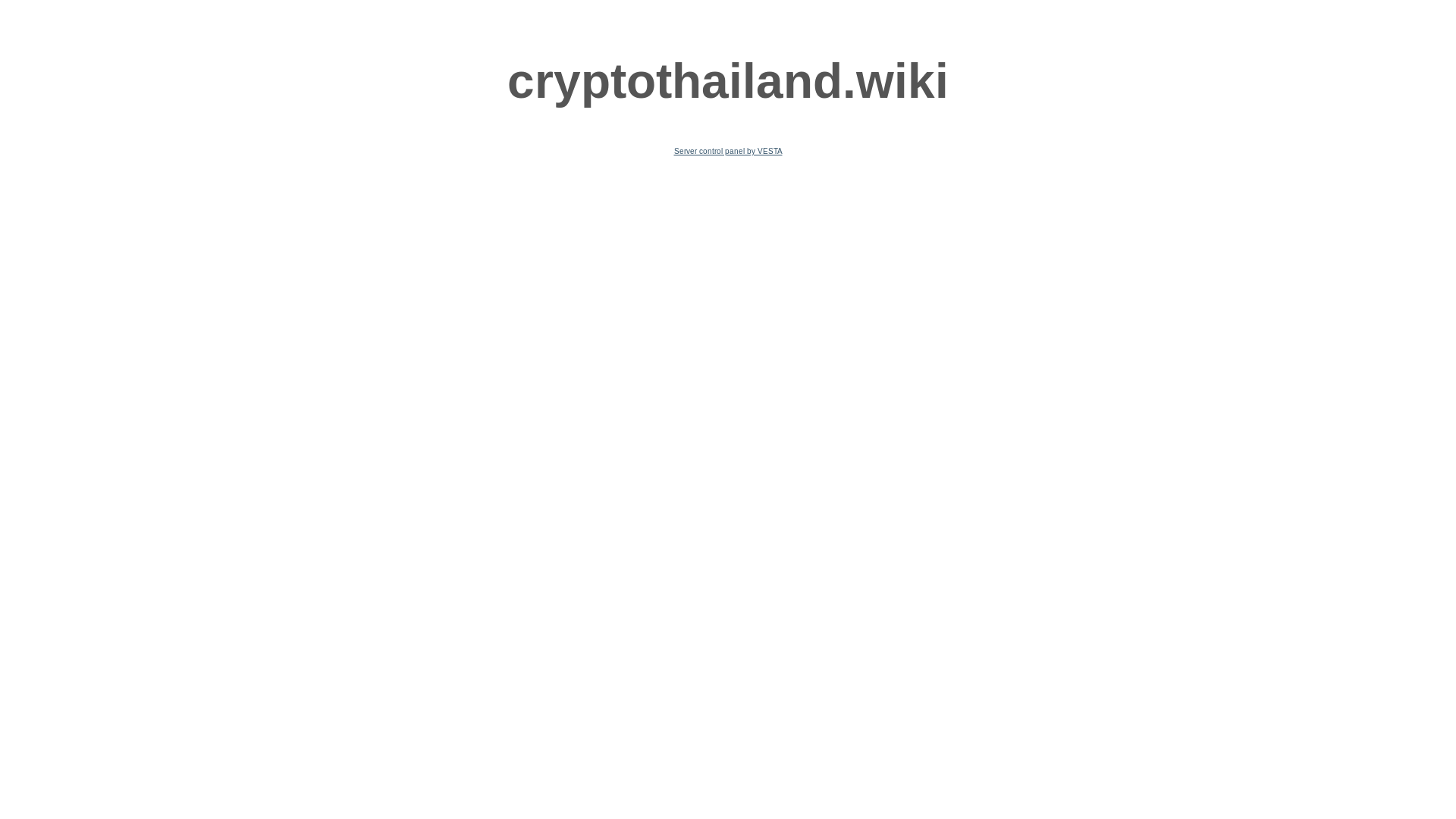 website screenshot of https://cryptothailand.wiki/