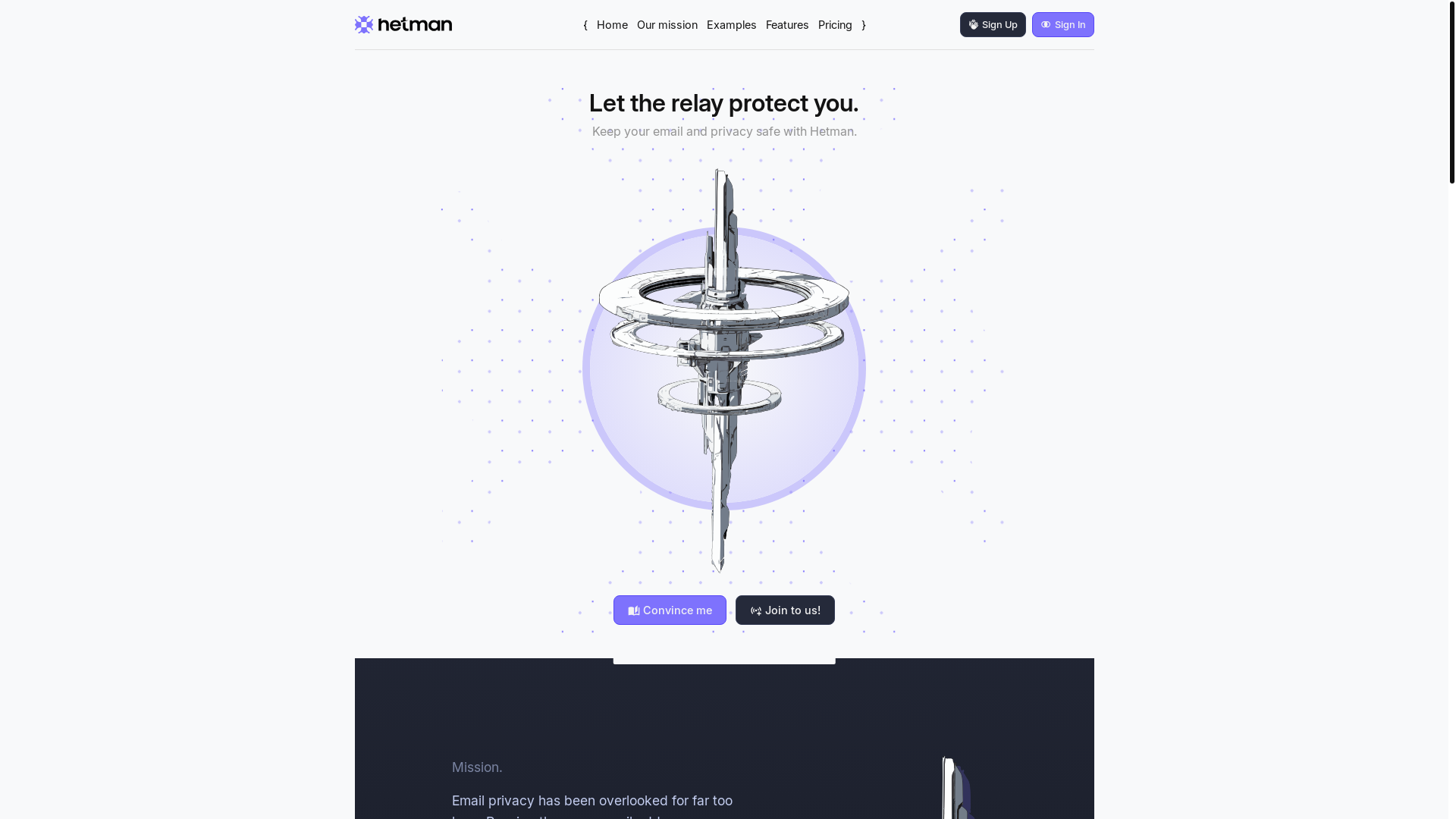 website screenshot of https://relay-hetman-app.pages.dev/