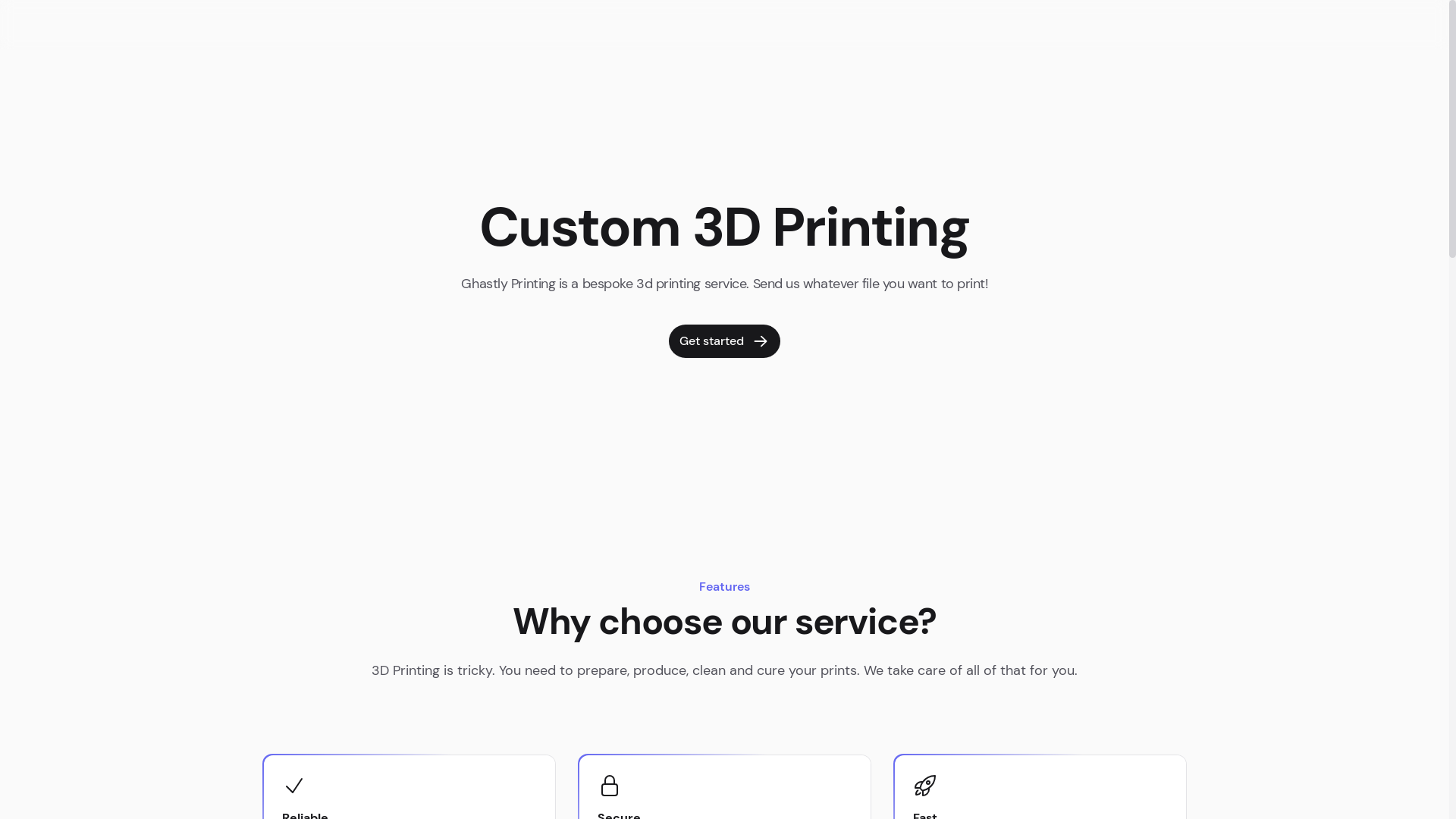 website screenshot of https://ghastlyprinting.pages.dev/