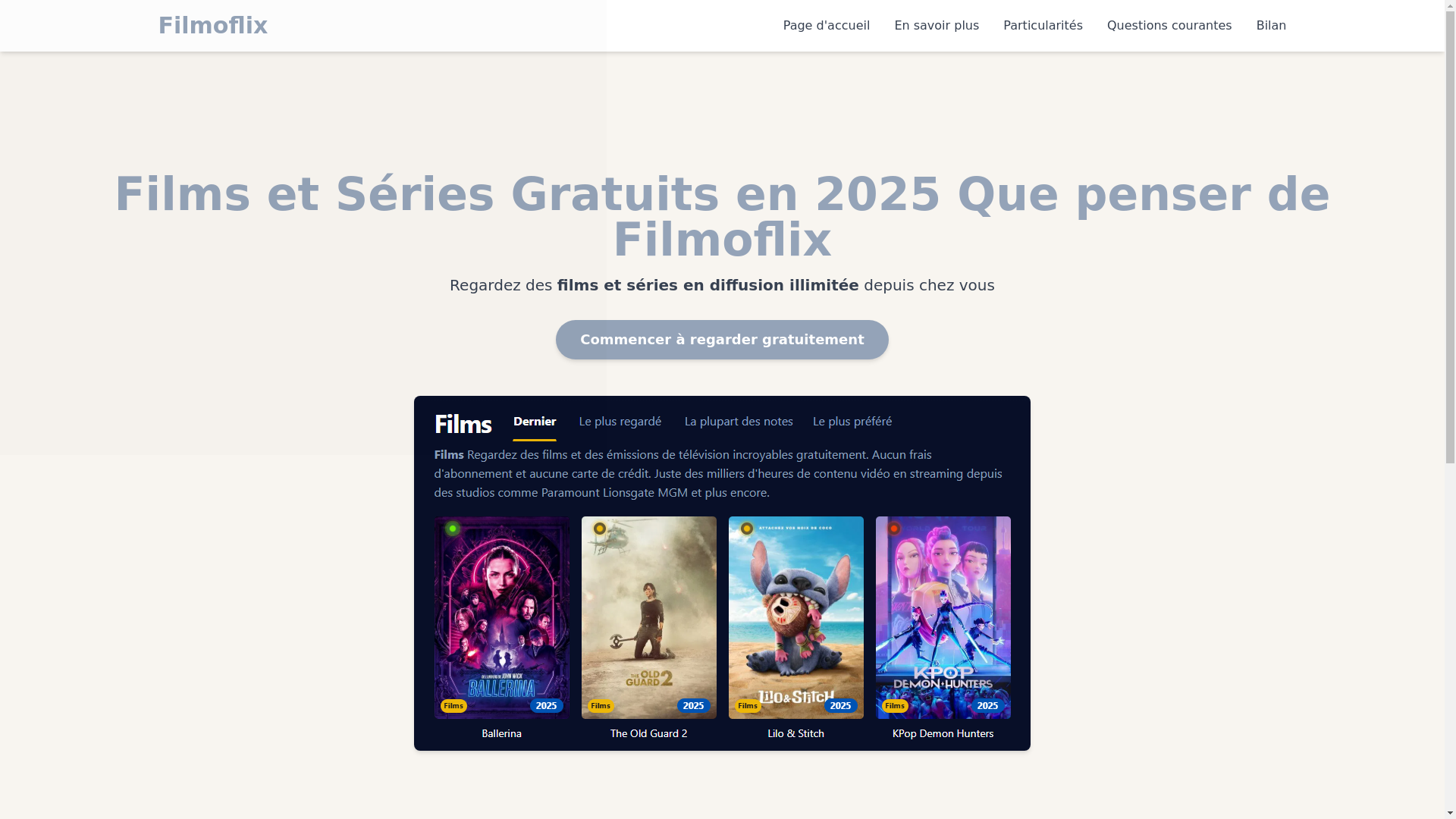 website screenshot of https://filmoflix-hnfx.pages.dev/