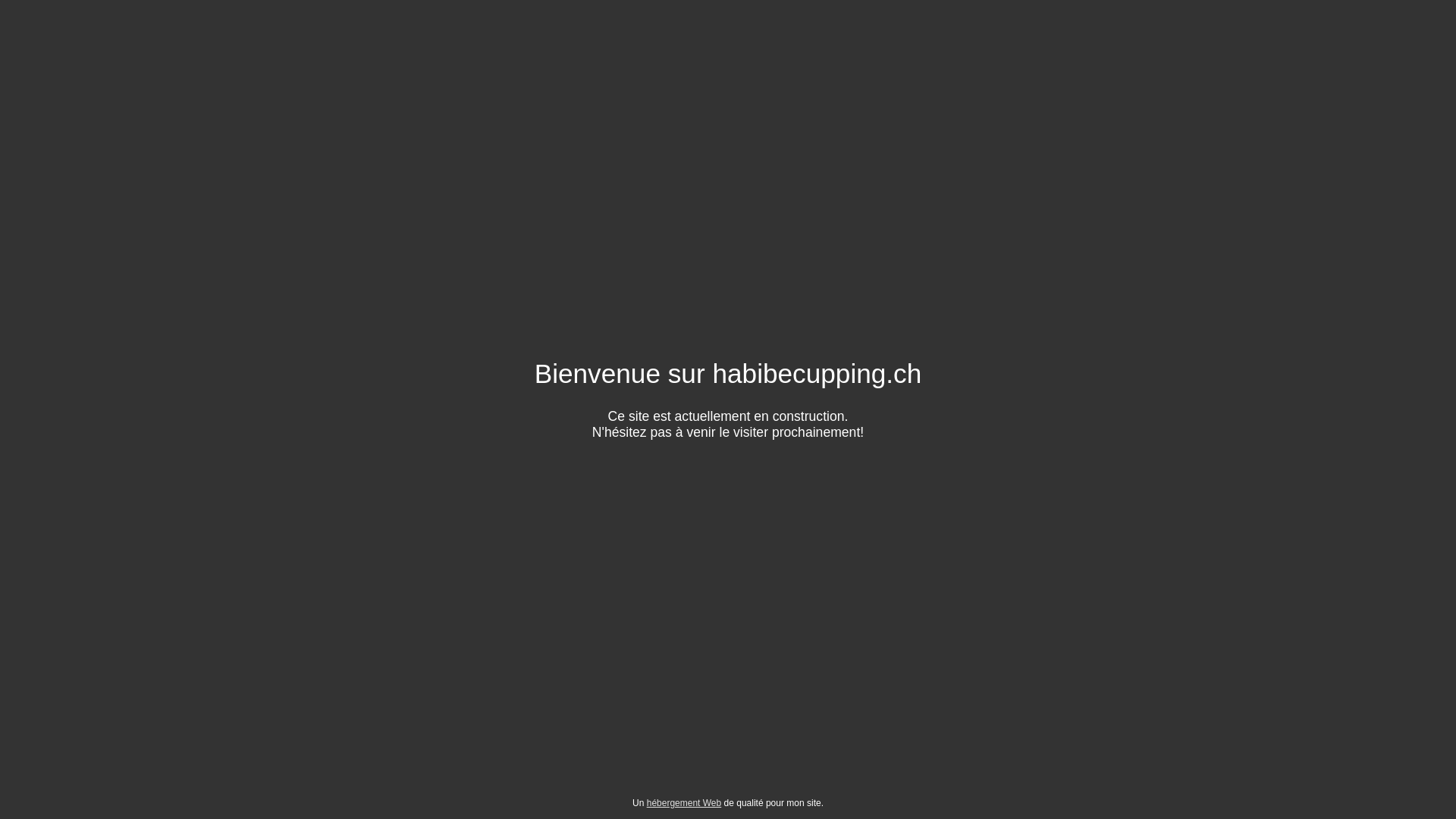 website screenshot of https://habibecupping.ch/
