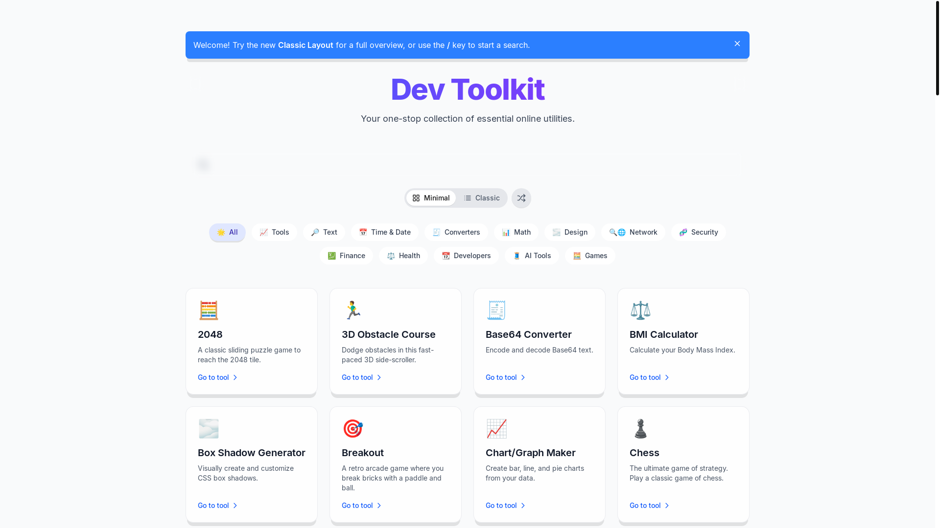 website screenshot of https://nextjs-utility-app.pages.dev/