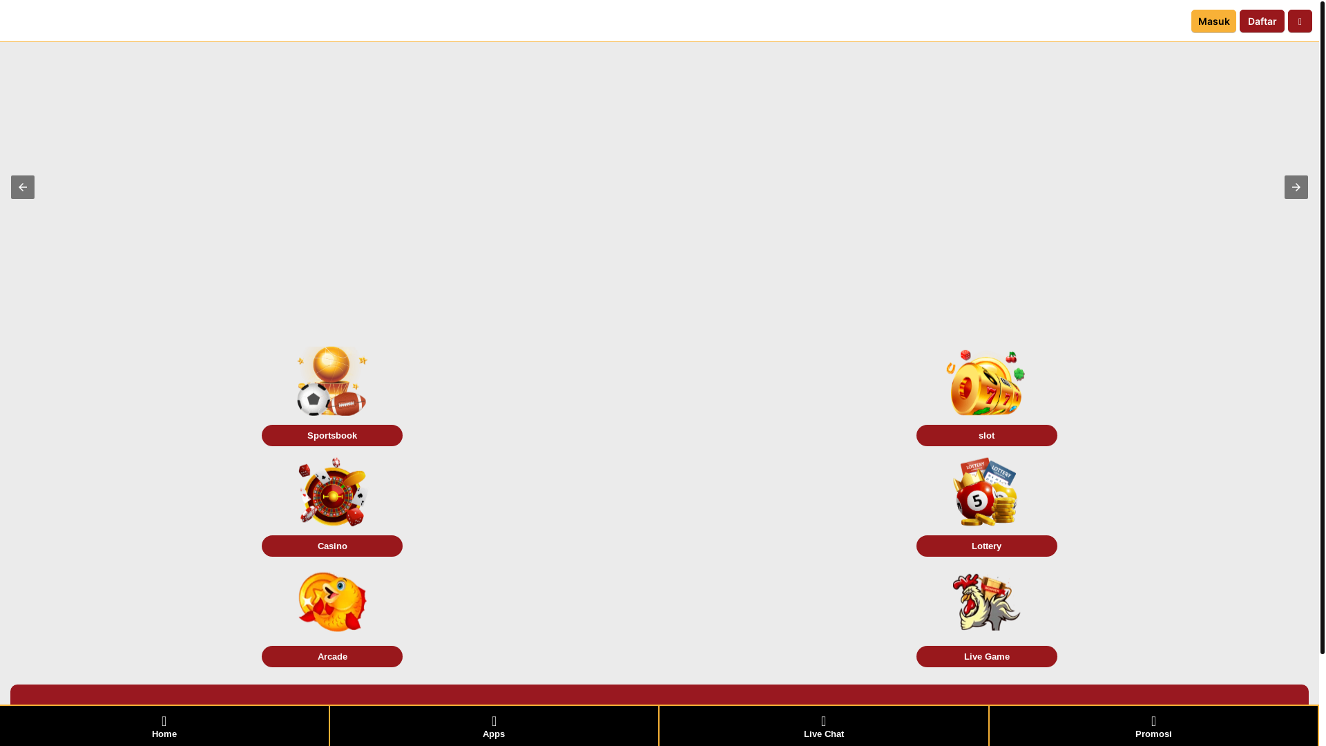 website screenshot of https://sandibetamp.pro/