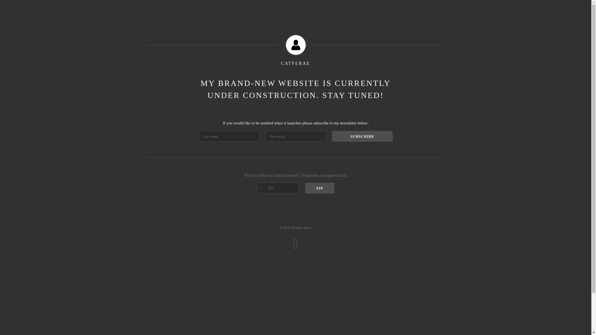 website screenshot of https://feraecat.com/