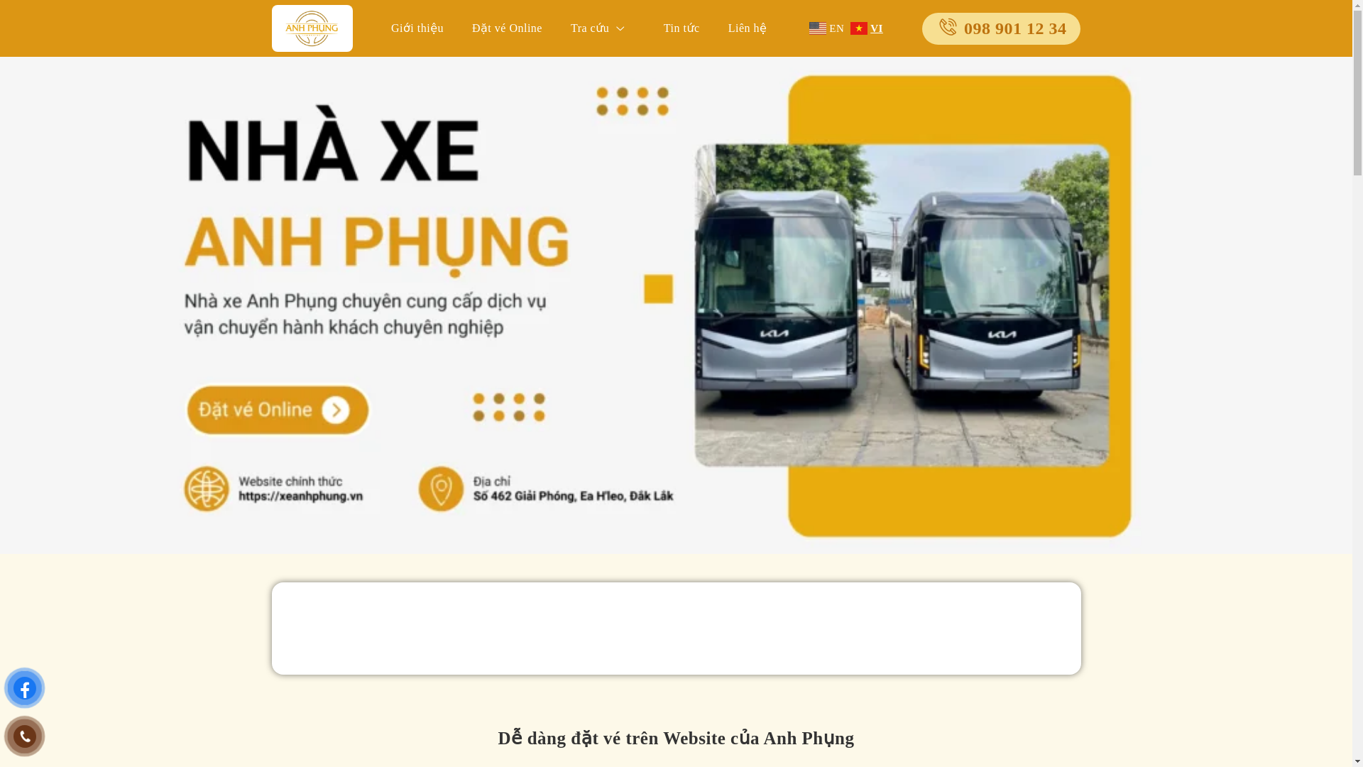 website screenshot of https://nhaxeanhphung.com/