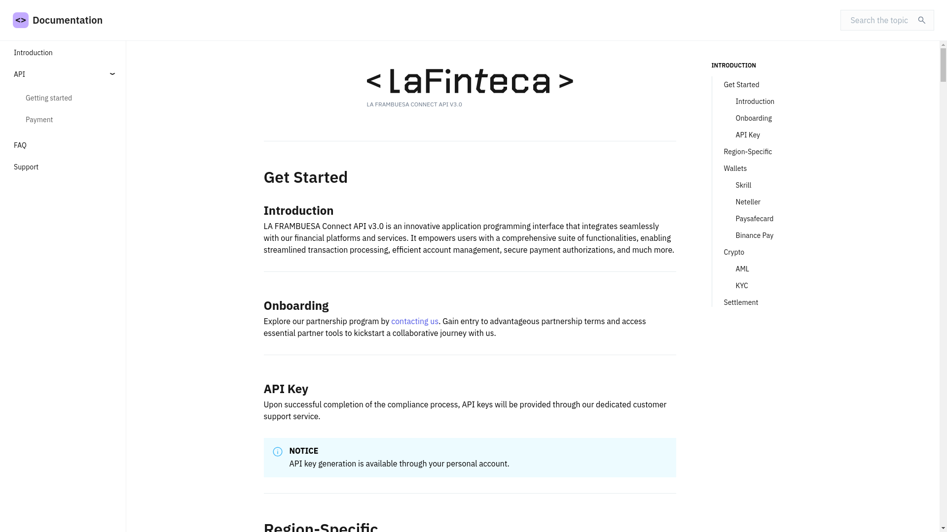 website screenshot of https://ra-docs-la-finteca-90.pages.dev/