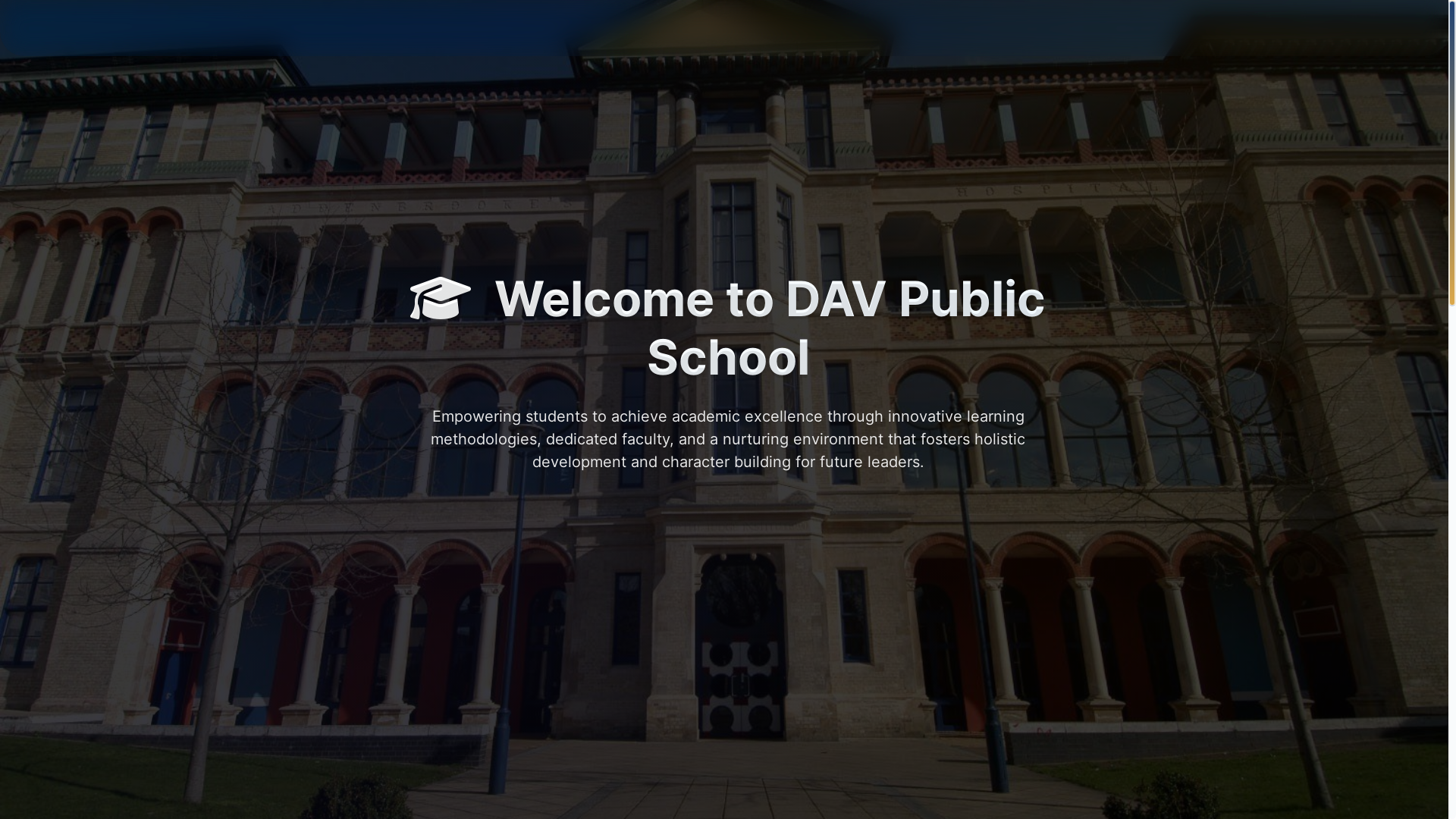 website screenshot of https://dav-public-school-1755068756170.pages.dev/