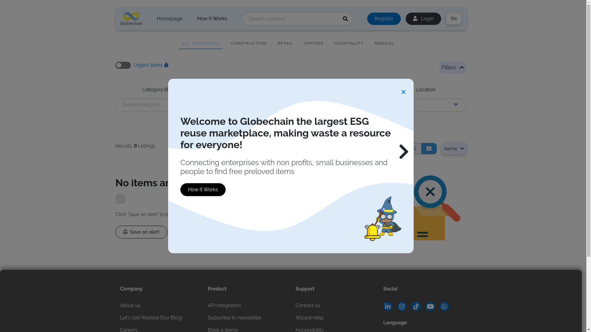 website screenshot of https://premiumglobechain.com/