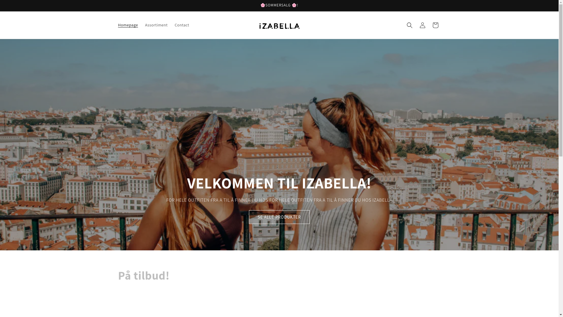 website screenshot of https://izabella-fashion.com/