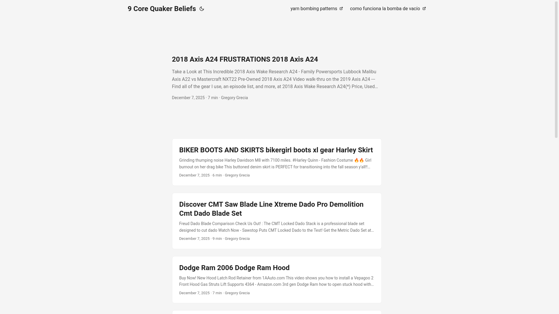 website screenshot of https://9corequakerbeliefs.pages.dev/