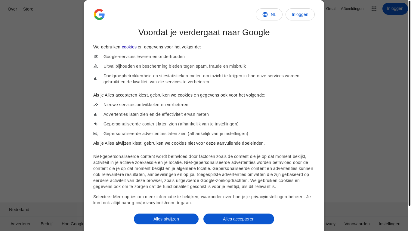 website screenshot of https://www.google.com.tr/