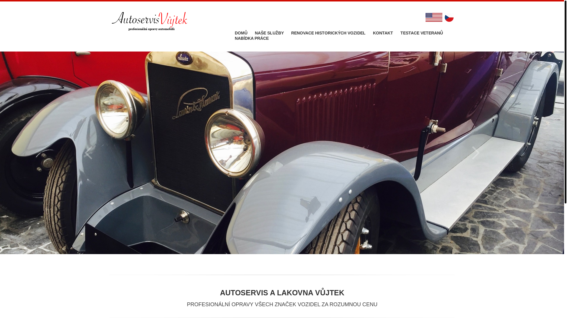 website screenshot of https://autoservisostrava.online/