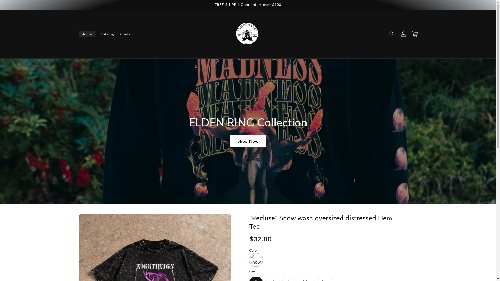 website screenshot of https://fingerseams.com/