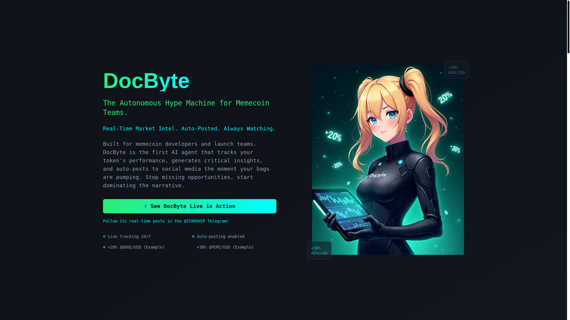website screenshot of https://anixai.tech/