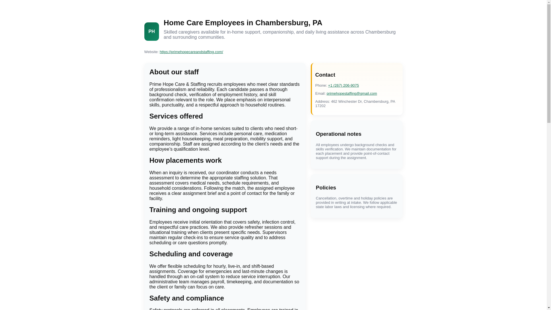website screenshot of https://professional-home-care-employees-chambersburg-pa.pages.dev/