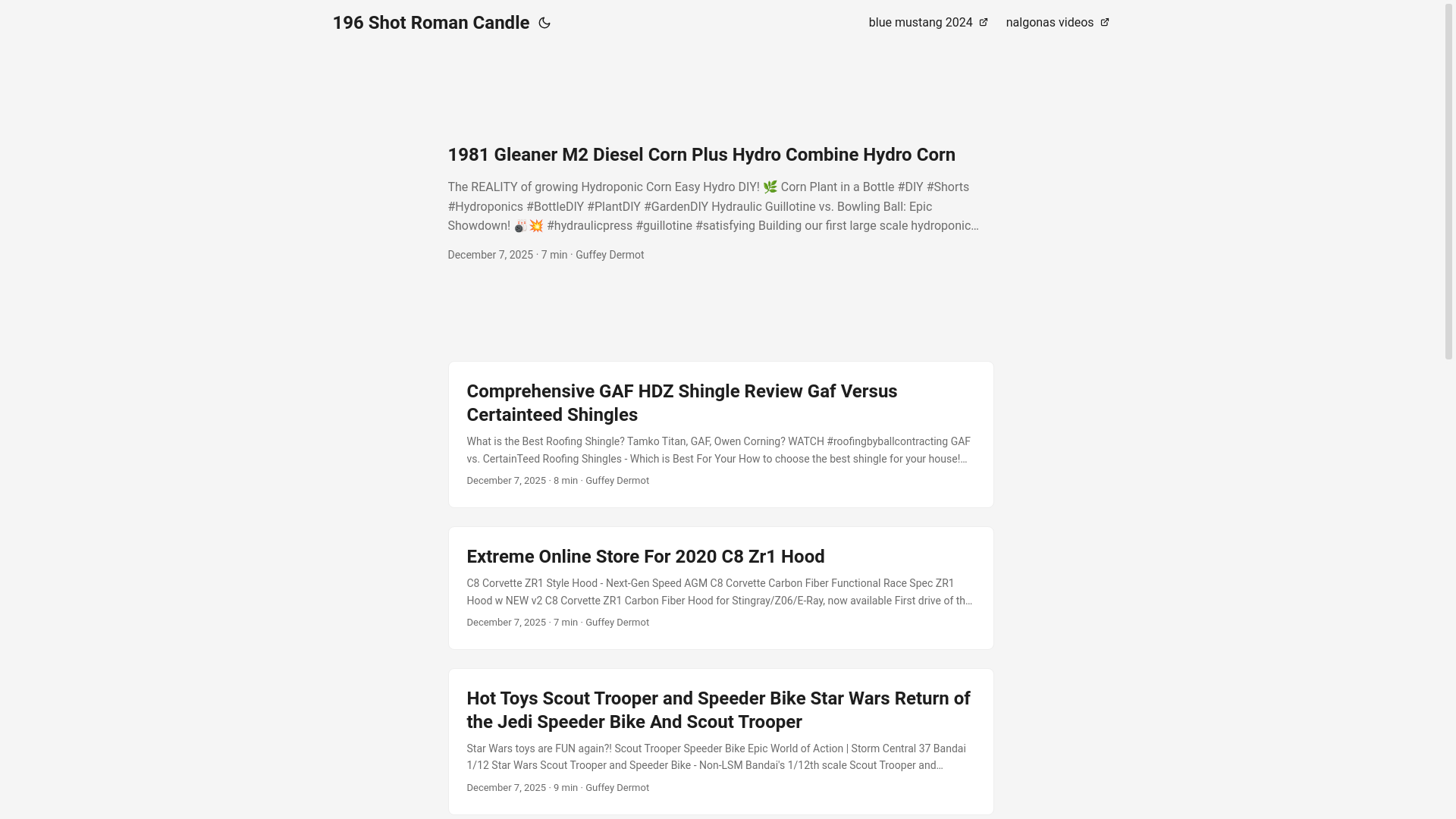 website screenshot of https://196shotromancandle.pages.dev/