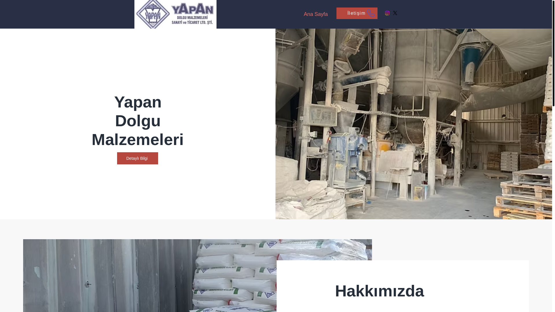 website screenshot of https://yapandolgumalzemeleri.com/