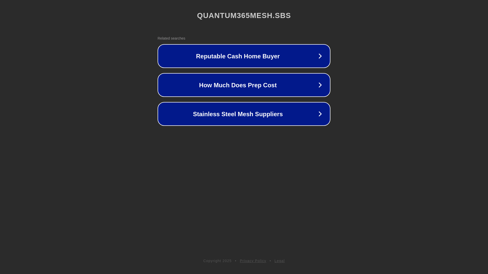 website screenshot of https://quantum365mesh.sbs/