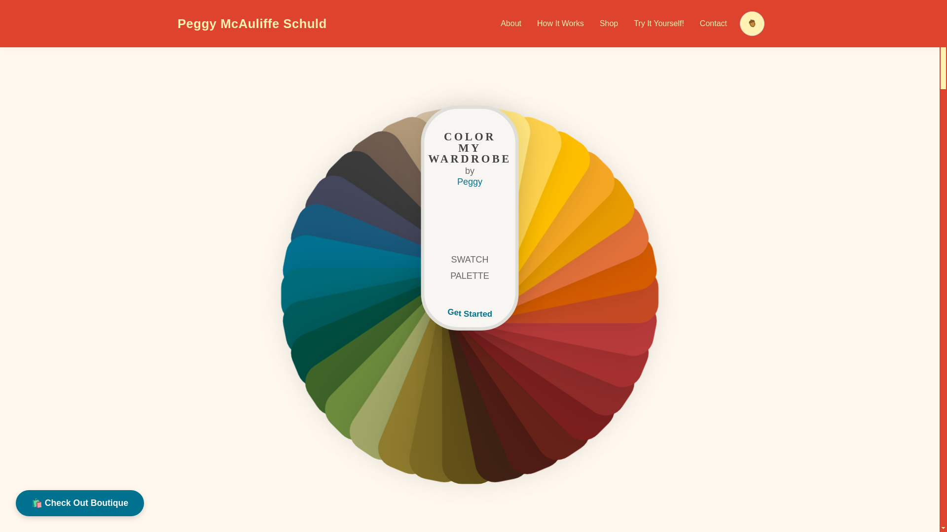 website screenshot of https://color-my-wardrobe.pages.dev/